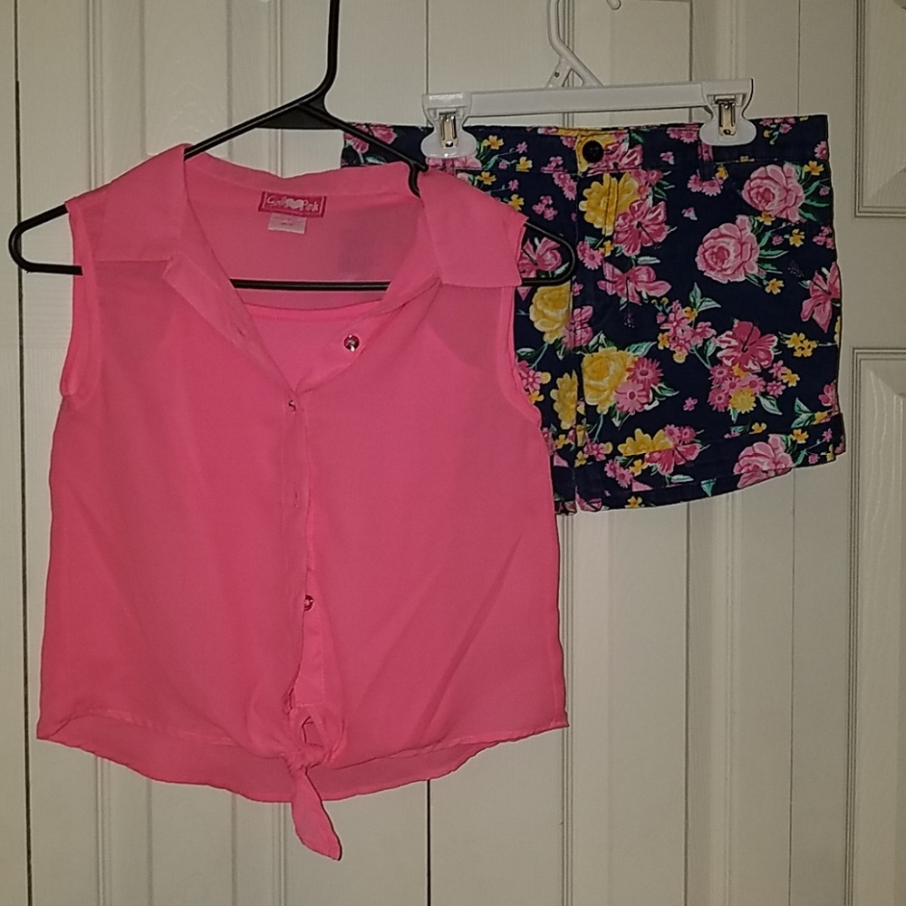 3 piece summer short set